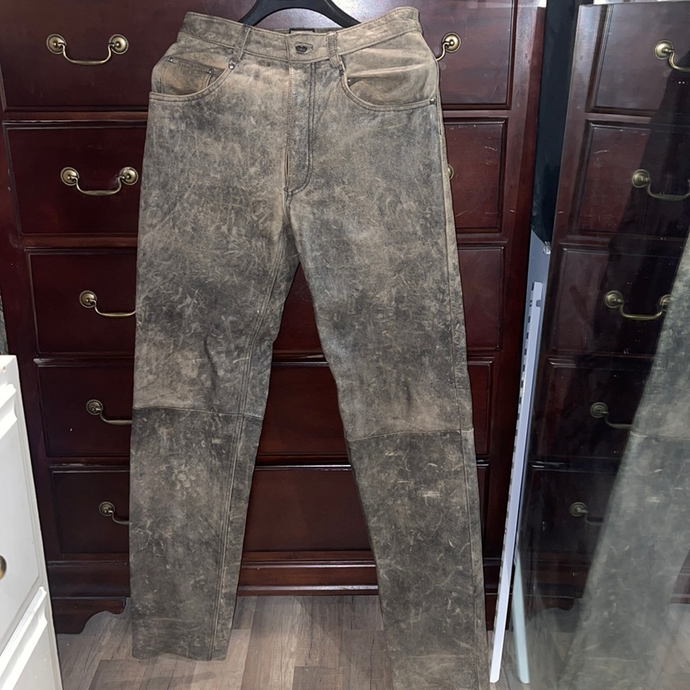 Wilson’s Julian leather pants, 90s